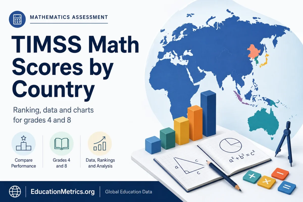 Studant Math TIMSS Math Scores by Country 2026: Rankings, Data & Charts