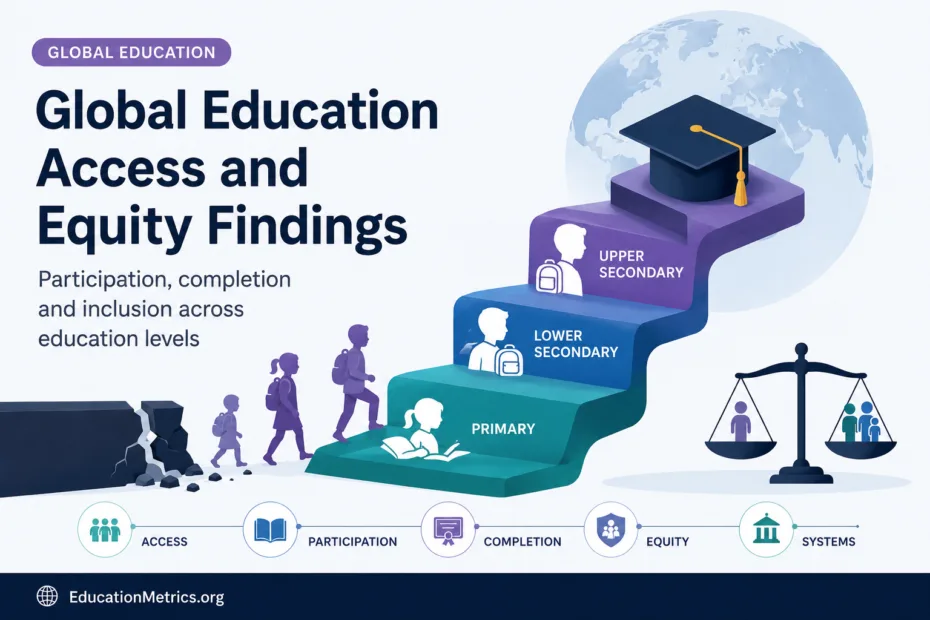UNESCO GEM Report 2026 illustrates progress and disparities in global education access and equity worldwide.